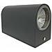 Applique Doppio Led 10w Nero Lampada Luce Fredda Parete Up Down Faretto Esterno - Foto miniatura 4