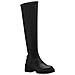 Overknee Boot Stivali Sintetico E Tessile Scarpe Donna Nero Eu 37, 1-25621-43 001 - Foto miniatura 1
