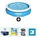 Piscina Fuori Terra - In Giro - 305x66 Cm - Blu - Include Accessori Coordinati Cb7 - Foto miniatura 1