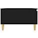 Tavolino Da Salotto Nero 90x60x35 Cm In Legno Multistrato - Foto miniatura 6
