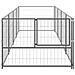 Lusso Casadino -  Gabbia Per Cani Argento 4 M² In Acciaio - Foto miniatura 3