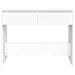 Lusso Casadino -  Tavolo Consolle Bianco 100x35x76,5 Cm In Truciolato - Foto miniatura 4