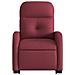 Lusso Casadino -  Poltrona Alzapersona Reclinabile Elettrica Rosso Vino Tessuto - Foto miniatura 7