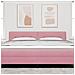 Testiera  Button Tufted Pink 180 cm in Velluto - Foto miniatura 3