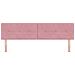 Testiera  Button Tufted Pink 180 cm in Velluto - Foto miniatura 5