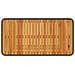 Set da Pranzo da Giardino 4 Pezzi con Cuscini Nero Polyrattan Acacia - Foto miniatura 9