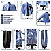 EOLO StiraCamicie Pantaloni SA06 SP ECO INOX V6 Stirasciuga Stiratore Verticale Stira Facile Asciuga Aria Calda Ferro Stiro Manichino Professionale 3 Programmi Made in Italy Garanzia 5 Anni Efficienza A++ - Foto miniatura 5