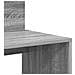 Scrivania con Ripiano Grigia Sonoma 90x48x101.5 cm Legno ingegnerizzato - Foto miniatura 7