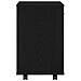 Mobile Nero Rovere 46x36x59 cm in legno ingegnerizzato di - Foto miniatura 8