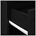 Mobile Nero Rovere 46x36x59 cm in legno ingegnerizzato di - Foto miniatura 9