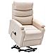 Lusso Casadino -  Poltrona Alzapersona Crema In Tessuto - Foto miniatura 2