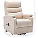 Lusso Casadino -  Poltrona Alzapersona Crema In Tessuto - Foto miniatura 7