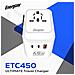 PRESA DA VIAGGIO INTERNAZ.PD45W 2 USB C 1 X USB A TRAVEL PLUG - Foto miniatura 1