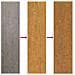 Bordure per prato 50 pcs Marrone 100 x 0.5 x 15 cm - Foto miniatura 5