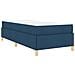 Letto a molle Blu e Marrone e Bianco 80 x 200 cm Tessuto - Foto miniatura 9