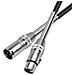 Cavo Microfonico Xlr Maschio-femmina - Cavo Audio Bilanciato Per Mixer, Amplificatore, Altoparlante E Microfono  3 M - Foto miniatura 4
