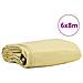 Telo 650g / m² Beige 6 x 8 m Tela con rivestimento in PVC - Foto miniatura 2