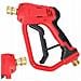 Pistola A Spruzzo Rossa 4000 Psi - Alta Pressione, Ergonomica | Attacco Rapido 1/4”, Filettatura M22-14 | Compatibile Con Idropulitrici - Foto miniatura 1