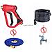 Pistola A Spruzzo Rossa 4000 Psi - Alta Pressione, Ergonomica | Attacco Rapido 1/4”, Filettatura M22-14 | Compatibile Con Idropulitrici - Foto miniatura 3