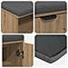 Panca per ingresso Rovere Artigianale 100 x 38 x 46 cm - Foto miniatura 9