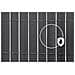 Frangivista Viso In Pvc L. 8m X H. 1.2m Grigio Antracite - Foto miniatura 4