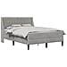 Struttura letto con materasso Grigio chiaro 180 x 200 cm - Foto miniatura 1