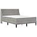 Struttura letto con materasso Grigio chiaro 180 x 200 cm - Foto miniatura 3