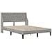 Struttura letto con materasso Grigio chiaro 180 x 200 cm - Foto miniatura 4