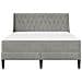 Struttura letto con materasso Grigio chiaro 180 x 200 cm - Foto miniatura 6