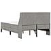 Struttura letto con materasso Grigio chiaro 180 x 200 cm - Foto miniatura 8