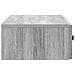 Tavolino da Parete Laterale Grigio Sonoma 87,5 x 34,5 x 17 cm - Foto miniatura 5