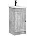Mobile da bagno con lavabo Grigio Cemento 42 x 40 x 84,5 cm - Foto miniatura 1