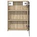 Mobiletto per specchio da bagno con lo scaffale Rovere Sonoma - Foto miniatura 6