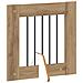 Cancello per cani pieghevole con supporti 2 pcs 120,5 cm - Foto miniatura 4