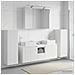 Set di mobili per il bagno 6 pcs Bianco - Foto miniatura 2