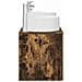 Set di mobili per il bagno 3 pz Rovere Fumo - Foto miniatura 6