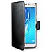 Custodia Wally in Similpelle per Galaxy J7 2016 - Colore Nero - Foto miniatura 1