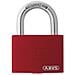 Lucchetto Alluminio Mm 40 Rosso - Foto miniatura 3