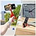 Squiddy Mini Treppiede Flessibile per Fotocamere e Smartphone - Colore Rosso - Foto miniatura 3