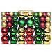 Set Palline Di Natale 100 Pz 6 Cm Rosso / oro / verde - Foto miniatura 1