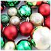 Set Palline Di Natale 100 Pz 6 Cm Rosso / oro / verde - Foto miniatura 2