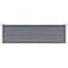 Fioriera Per Giardino In Acciaio Zincato 160x40x45 Cm Grigio - Foto miniatura 6