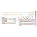 Set Divani Da Giardino Su Pallet 4pz Legno Fsc Bianco - Foto miniatura 2