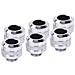 Eiszapfen Pro 13mm Hardtube Fitting G1/4 - Chrome Sixpack - Foto miniatura 1