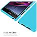 Custodia Per Sony Xperia Z1 In Jelly Celeste - Morbida Cover Protettiva Sottile Di Silicone Tpu Con Bordo Protezione - Ultra Slim Case Antiurto Gel Back Bumper Guscio - Foto miniatura 3