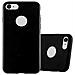 Custodia Compatibile Con Apple Iphone 7 / 7s / 8 / Se 2020 In Candy Nero - Coperchio Protettivo In Silicone Tpu Flessibile - Foto miniatura 1