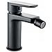 Miscelatore Rubinetto Africa Per Bidet In Ottone Colore Nero Opaco Con Piletta - Foto miniatura 2