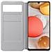 Custodia Smart View Cover Samsung Ef-ea426pwegee Per Galaxy A42 A426 5g Bianco - Foto miniatura 3