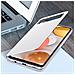 Custodia Smart View Cover Samsung Ef-ea426pwegee Per Galaxy A42 A426 5g Bianco - Foto miniatura 5