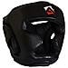 Protezione Boxe Caschetto Di Addestramento Di Mma Copricapo Muay Thai Completa Protezione Di Fronte Sparring Testa Del Casco Guardia (nero S) - Foto miniatura 1